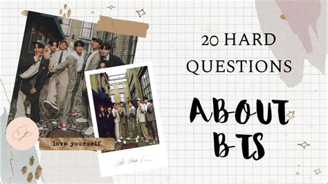 bts army test hard|100 questions about bts.